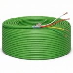 Apsauginis kabelis CAVI FERMI 4x0.22 (Lūdytas, ekranuotas, LZSH, Cca, 500m)