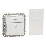 Kortelinis jungiklis Schneider Electric Sedna Design SDD111121 (baltas)