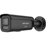 IP kamera Hikvision bullet DS-2CD2647G3T-LIZSY F2.8-12 (Juoda, 4 MP, 60 m IR+LED, Hybrid Light, ColorVu 3.0, AcuSense 3.0)