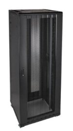 Komutacinė spinta 19" 22U 600x600x1166 (juoda, pastatoma)