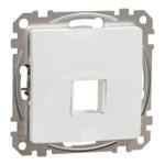 Kompiuterinio lizdo dangtelis 1×RJ45 Schneider Electric Sedna Design SDD111421 (baltas)
