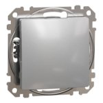 1 klavišo kryžminis perjungiklis Schneider Electric Sedna Design SDD113107 (aliuminis)