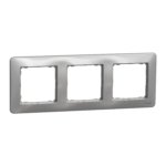 3 vietų rėmelis Schneider Electric Sedna Design SDD313803 (aliuminis)