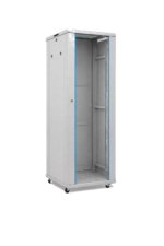 19'' pastatoma komutacinė spinta A2-6642G (42U, 600x600x2055mm, IP20, iki 1000kg, pilka, nesurinkta)