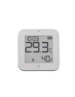 Išmanusis temperatūros ir drėgmės jutiklis Shelly BLU H&T Display ZB Baltos sp.