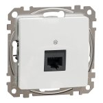 Kompiuterinis lizdas 1xRJ45 Schneider Sedna SDD111451 (baltas)