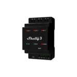 Išmanus valdiklis Shelly Pro 3 (Wi-Fi, LAN, Bluetooth, 3 kanalai)