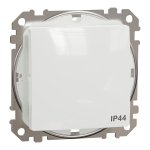 1 klavišo jungiklis Schneider Sedna Design SDD211+C4917101 (baltas, IP44)