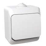 1 klavišo perjungiklis Schneider Cedar Plus WDE000560 (virštinkinis, baltas, 16A, 250V)
