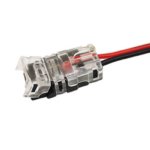 Jungtis LED juostai 2 PIN su laidu Eurolight
