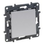 1 klavišo kryžminis perjungiklis Legrand Niloe Step 863307 (pilkas)