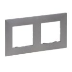 2 vietų rėmelis Legrand Niloe Step 863492 (pilkas)