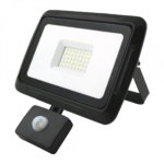 BREMEN LED prožektorius su judesio davikliu 30W, 4000K, IP65, 80lm/W Eurolight