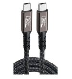 USB-C–USB-C kabelis Wirellee (1 m, 240 W, 40 Gbps, juodas)