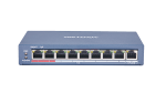 9 prievadų, 8 PoE komutatorius Hikvision DS-3E0109P-E(C)