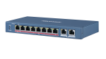 Hikvision 10 prievadų 8 PoE prievadų  komutatorius DS-3E0310HP-E