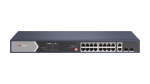 Hikvision 20 prievadų 16 PoE prievadų komutatorius DS-3E0520HP-E