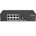 Hikvision 10 prievadų 8 PoE prievadų komutatorius DS-3T1310P-SI/HS
