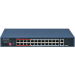 Hikvision 26 prievadų 24 PoE prievadų komutatorius DS-3E0326P-E/M(C)