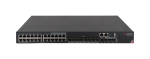 28 prievadų komutatorius Hikvision DS-3E3728-H (valdomas L2, 4xSFP+)
