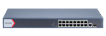 18 prievadų, 16 PoE prievadų komutatorius Hikvision DS-3E1518P-EI/M