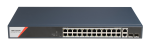 26 prievadų, 24 PoE prievadų komutatorius Hikvision DS-3E1528HP-SI-24P2T2F