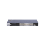 Hikvision 26 prievadų 24 PoE prievadų komutatorius DS-3E0526P-E(B)