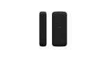 Hikvision plonas belaidis magnetinis jutiklis DS-PDMCS-EG2-WE AX PRO BLACK (juodas)