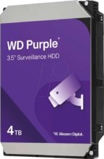 Kietasis diskas Hikvision WD Purple WD44PURZ (4TB, 3.5", skirta DVR/NVR)