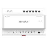 Dviejų laidų vaizdo/garso skirstytuvas Hikvision DS-KAD706-S