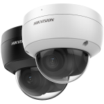 Hikvision dome DS-2CD2186G2-ISU F2.8 (juoda, 8 MP, 30 m. IR, AcuSense)