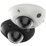 IP kamera DS-2CD2543G2-IS, F2.8, juoda mini DOME, AcuSense, 4MP, 2.8mm ~104.3°, Audio/alarm I/O