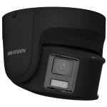 Hikvision dome DS-2CD2387G2P-LSU/SL(C) F4 (juoda, 8 MP, 30 m. LED, ColorVu, panoraminė 180°)