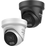 Hikvision Dome DS-2CD2387G3-LIS2UY/SRB F4 (balta, 8MP, Hybrid Light, ColorVu, IR + LED 30m)