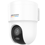 Valdoma kamera Hikvision DS-2CD1F47G3H-LIUF/SX F2.8 (balta, 4 MP, ColorVu, 30 m IR+LED , Auto Tracking, aktyvus atbaidymas, PoE)