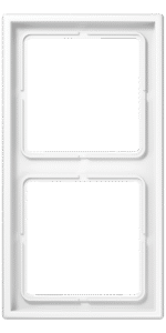 2 v. rėmelis LS990 JUNG LS982WW (baltas)