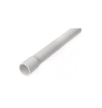 PVC vamzdis baltas 50mm su išplatintu galu 3m (5)
