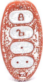 ELDES pultelis KeyBoB (EWK3) (coral)