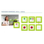 Radijo siųstuvo rėmelis GORKE SPR-RC-Z, modulinis, žalias