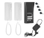 Audio telefonspynės komplektas CYFRAL COSMO R-2 juodas