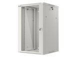 Komutacinė spinta 19'' pakabinama 22U 600x450x1140 (RAL7035, nesurinkta)