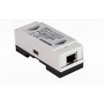 Viršsrovio apsauga LAN linijai ant DIN bėgelio PTF-1-EXT/PoE/DIN