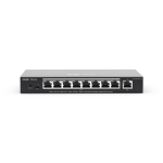 9 prievadų komutatorius Ruijie Reyee RG-ES209GC-P (Valdomas, 8 x PoE+)