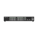 20 prievadų komutatorius Ruijie Reyee RG-ES220GS-P (Valdomas, 16 x PoE+)