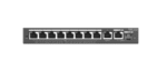10 prievadų komutatorius Ruijie Reyee RG-ES210GS-P (Valdomas, 8 x PoE+)