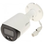 Dahua Bullet IPC-HFW2849S-S-IL-0280B F2.8 (Balta, 8MP 4K UHD, ~104°, IR+balta šviesa 30m, IP67)