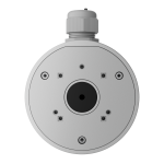 Montavimo bazė kameroms Ajax JUNCTIONBOX (Balta, 152×117×59 mm)