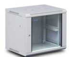 Komutacinė pakabinama spinta 19" 6U 600x300x370mm (surinkta)