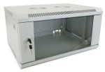 Komutacinė spinta 19'' pakabinama 9U 600x450x501mm (pilka, surinkta, IP20) AWM2-6409