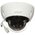 Dahua Dome IPC-HDBW2449E-S-IL-0280B (balta, 4 MP, 95°, IR + LED 30m, Smart Dual Light, IP67, IK10)